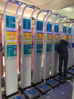 Machines de pesage et de mesure de la taille à pièces avec imprimante