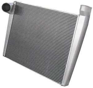 Radiateur en aluminium universel pour camion, plaque de barre tressée, fin refroidisseur d'air, standard, pour Volvo