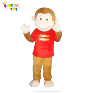 Disfrute CE adultos <span class=keywords><strong>Jorge</strong></span> <span class=keywords><strong>el</strong></span> <span class=keywords><strong>curioso</strong></span> mono mascota del traje de la historieta con la ropa - Product Image 1
