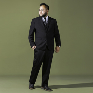 <span class=keywords><strong>Blazer</strong></span> da <span class=keywords><strong>Uomo</strong></span> Taglie Forti 3XL-9XL, Abito da <span class=keywords><strong>Uomo</strong></span> Grande Taglia, Uniforme Tinta Unita - Product Image 5