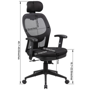 new <strong>cheap</strong> modern comfortable black swivel lift adjustable executive full mesh <strong>computer</strong> office <strong>chair</strong> wholesale in best price - Product Image 6