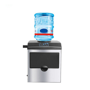 ATC-IM-15WS Antronic GS \ CE \ EMC Affichage LED Acier inoxydable 15kg/jour Machine à glaçons électrique avec distributeur <span class=keywords><strong>d</strong></span>'<span class=keywords><strong>eau</strong></span> - Product Image 2