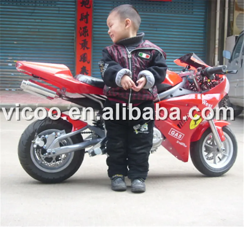 Preço barato 110cc super pocket bike para crianças