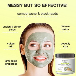 <span class=keywords><strong>Maschera</strong></span> di argilla indiana per il viso per capelli depurati di Bentonite - Product Image 4