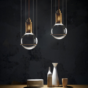 Hiện đại treo toàn cầu trang trí pha lê bóng Mặt dây chuyền Câu lạc bộ Đêm ánh sáng cho nhà bếp Đảo hoặc hộp đêm - Product Image 3