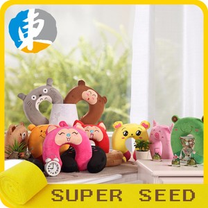 Almohada de Viaje Ergonómica en Forma de U de Espuma Viscoelástica con Diseño de Cerdito Rosa, Funda Extraíble Anti-Ronquidos - Product Image 6