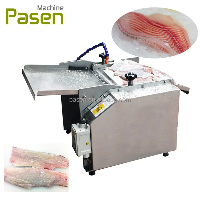 Machine commerciale d'épluchage de poisson de thon, éplucheur de peau de poisson
