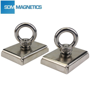 Top Quality Professional 200Kg 500Kg 1000Kg Pull Force Double Dide Fishing <strong>Magnet</strong> Kit N52 N55 Neodymium Fishing <strong>Magnet</strong> With Rope