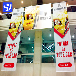 الإعلان داخلي ديكور دائم سقف معلق لافتة ، ستريت التمرير راية - Product Image 5