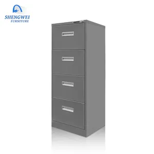 Горячая Распродажа 2021, индивидуальный офисный металлический шкаф с 4 выдвижными ящиками, стальной шкаф с выдвижными ящиками