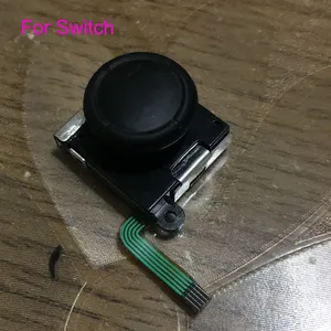 Siyah 3d analog joystick Thumb Çubukları sensör yedeği Nintendo Anahtarı NS Anahtarı Joy Con denetleyici parçaları oem