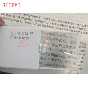 STOEMI 7841 3X Pull-Out Nhựa Cầm Tay Mini <span class=keywords><strong>Pocket</strong></span> LED Thắp Sáng Kính Lúp Kính Lúp - Product Image 3