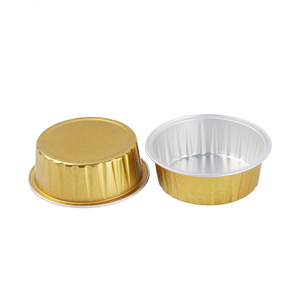 125ml Aluminum Foil Container Color Coated Mini Loaf <strong>Baking</strong> <strong>Cup</strong> <strong>China</strong> Manufacturer - Product Image 5