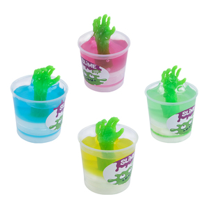 BSCI Approved 55g Zombie <strong>Slime</strong>, Air Dry Jelly <strong>Slime</strong>, Non Toxic Halloween <strong>Slime</strong> - Product Image 2