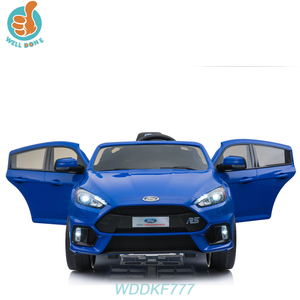 WDDKF777 جديد التحكم عن بعد سيارات لعبة الدوائر عالية الجودة بطارية كهربية دراجة لعبة للأطفال للأطفال في الهند