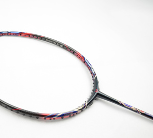 SS25 nouveau plein carbone avec raquette/raquette de Badminton en titane tissé personnalisé - Product Image 3
