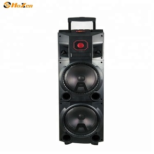 Xách tay có thể sạc lại RGB LED bóng ánh sáng hoạt động loa siêu trầm Xe đẩy loa với điều khiển từ xa - Product Image 2