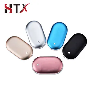 mini external battery HandWarmer mobile Power Bank 5200mah