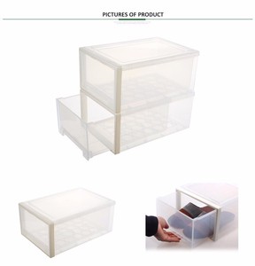 13L impermeable Transparente hormas de compartimientos de almacenaje, caja de <span class=keywords><strong>zapatos</strong></span> - Product Image 4
