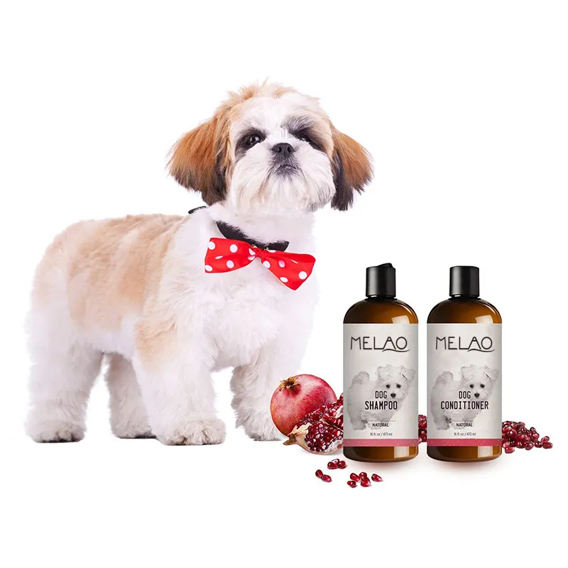 MELAO Natural Orgânico Pet Grooming Cat Canine Dog Shampoo e Condicionador