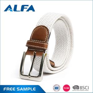 Alfa Chine <span class=keywords><strong>Pas</strong></span> <span class=keywords><strong>Cher</strong></span> Marchandises Réglable Taille Bande Hommes Stretch Élastique Tressé Ceintures - Product Image 1