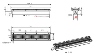 Kits de <span class=keywords><strong>barbecue</strong></span> au <span class=keywords><strong>gaz</strong></span>, équipement, brûleur à <span class=keywords><strong>gaz</strong></span> en céramique infrarouge - Product Image 3