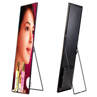 Afficheur LED numérique portable d'intérieur P2.5 P3 3 pieds x 6 pieds / 2 pieds x 6 pieds / Afficheur LED / Écran miroir LED TV
