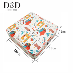 Cesto Portaoggetti in Tessuto per Donna con Vassoio Rimovibile, Uso Domestico - Scatola per Confezionare Torte, Contenitore Regalo per Orologi, Scatola per Conservare Lavori a Maglia - Product Image 3