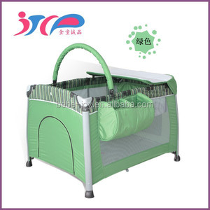 Nueva aluminio bebé <span class=keywords><strong>corralito</strong></span> TRAVE cuna cuna con certificado - Product Image 3