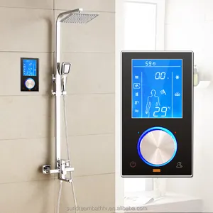 CE onaylı yeni tasarım dijital duş kontrol paneli