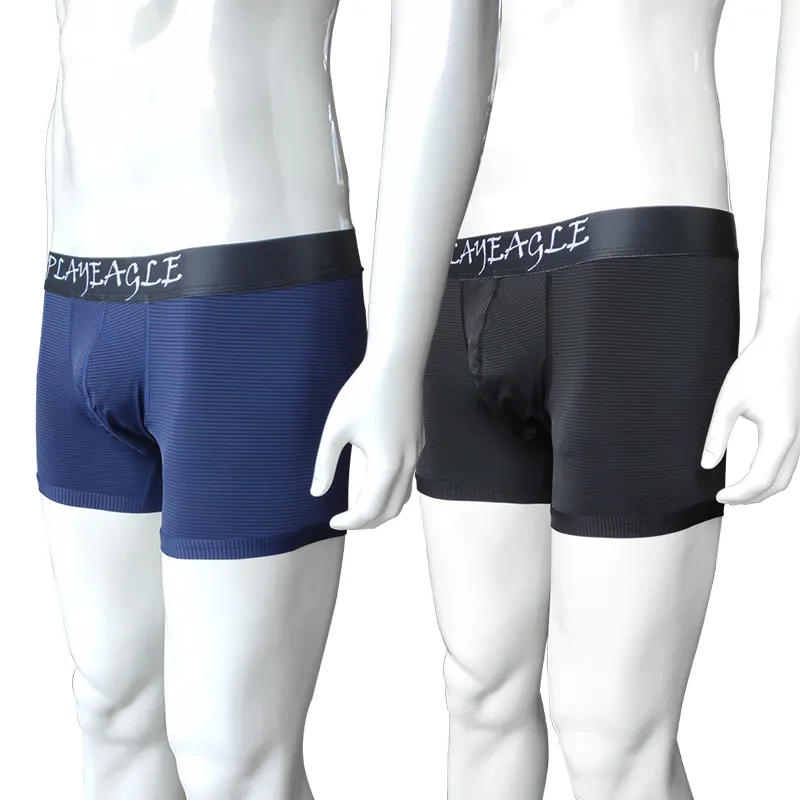 PLAYEAGLE Homme Celana Dalam Boxer <span class=keywords><strong>Pria</strong></span>, Celana Dalam Sutra Es, Celana Dalam Boxer <span class=keywords><strong>Pria</strong></span>