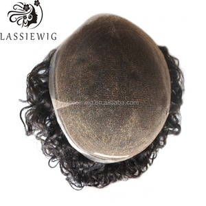 Ademend afro toupetje voor zwarte mannen - Product Image 2
