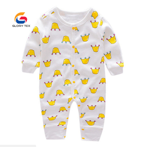 Cotton 2 layers baby clothing romper jumpsuit onesie pajamas - Product Image 5