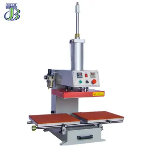 Double workbenches Heat press machine t-shirt printing machine Seamless Clothing T-shirt printing maker
