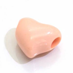 Perles <span class=keywords><strong>en</strong></span> vrac avec cœur Pastel <span class=keywords><strong>en</strong></span> acrylique, avec grand trou de 4mm, perles <span class=keywords><strong>en</strong></span> <span class=keywords><strong>plastique</strong></span> pour la fabrication de bijoux, vente <span class=keywords><strong>en</strong></span> gros - Product Image 5
