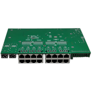 <span class=keywords><strong>Switch</strong></span> PoE Inverso a <span class=keywords><strong>16</strong></span> Porte 10/100M con 2 Porte Gigabit SFP, Soluzione ONU GPON/EPON con VLAN, Fornitore di Schede PCB - Product Image 3