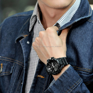 <span class=keywords><strong>Reloj</strong></span> deportivo al aire libre marca dual movt <span class=keywords><strong>doble</strong></span> zona horaria <span class=keywords><strong>reloj</strong></span> skmei modelo 0990 - Product Image 2