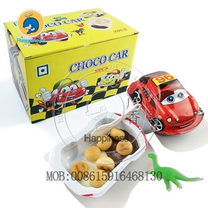 Xe nhỏ hình dạng bất ngờ trứng Sô cô la Biscuit với các loại đồ chơi - Product Image 1