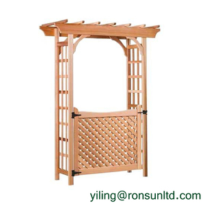 <span class=keywords><strong>Arche</strong></span> de jardin en <span class=keywords><strong>bois</strong></span> Rose, 1 pièce, passerelle, arceau d'entrée élégant - Product Image 3