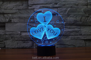 Increíble Maravilla de <span class=keywords><strong>la</strong></span> noche 3d 3d impreso decoración <span class=keywords><strong>lámpara</strong></span> para el carnaval - Product Image 4