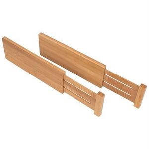 Di bambù Cassetto Organizzatori Molla Regolabile e di Consumo Cassetto <span class=keywords><strong>Divisori</strong></span> - Product Image 2