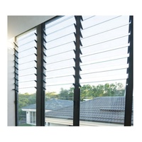 Cadre en alliage d'aluminium, écran pliable magnétique, persienne en acier inoxydable, verre vertical fixe, prix bas, durable