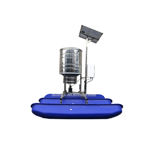 Mangeoire solaire automatique solaire pour étang Mangeoire automatique pour poissons <span class=keywords><strong>Koi</strong></span> Auto <span class=keywords><strong>Feeder</strong></span> - Product Image 4