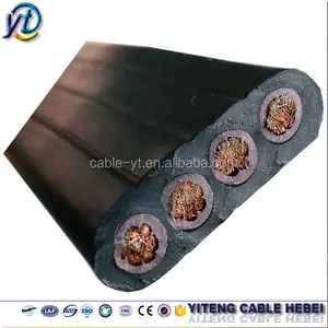 0.75 1.5 2.5 4 6 mm2 sq mm flat cable for gantry hoist crane