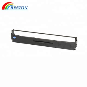 ริบบิ้นเครื่องพิมพ์สำหรับ Epson <span class=keywords><strong>LQ</strong></span> 350 <span class=keywords><strong>LQ</strong></span> <span class=keywords><strong>300</strong></span> LX 350 ริบบิ้นผ้าสีดำ - Product Image 1