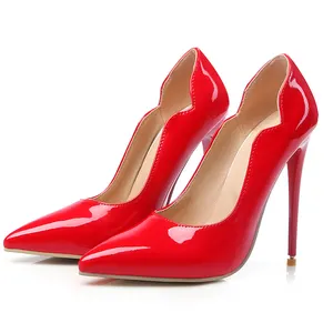 2021fashion drop shipping plus size colorful heel shoes 5 inches high heel women pumps