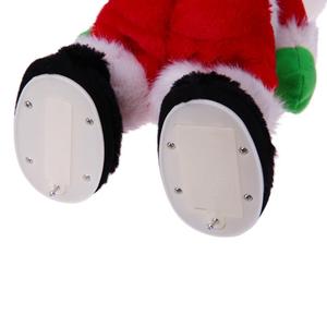 Jouet en peluche électrique de noël, poupée de danse et de <span class=keywords><strong>musique</strong></span>, pour décoration intérieure - Product Image 4
