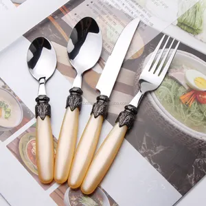 Retro mother of pearl cutlery food grade safe