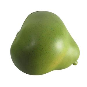 2018 nouvelle conception personnalisée de haute qualité vert poire fruits PU soulager le <span class=keywords><strong>stress</strong></span> <span class=keywords><strong>balle</strong></span> - Product Image 3