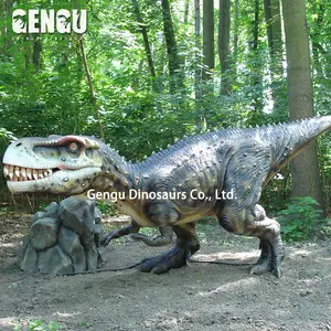Гольф парк 3D Динозавр аниматронный тираннозавр рекс модель